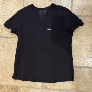 Figs one pocket scrub top size small